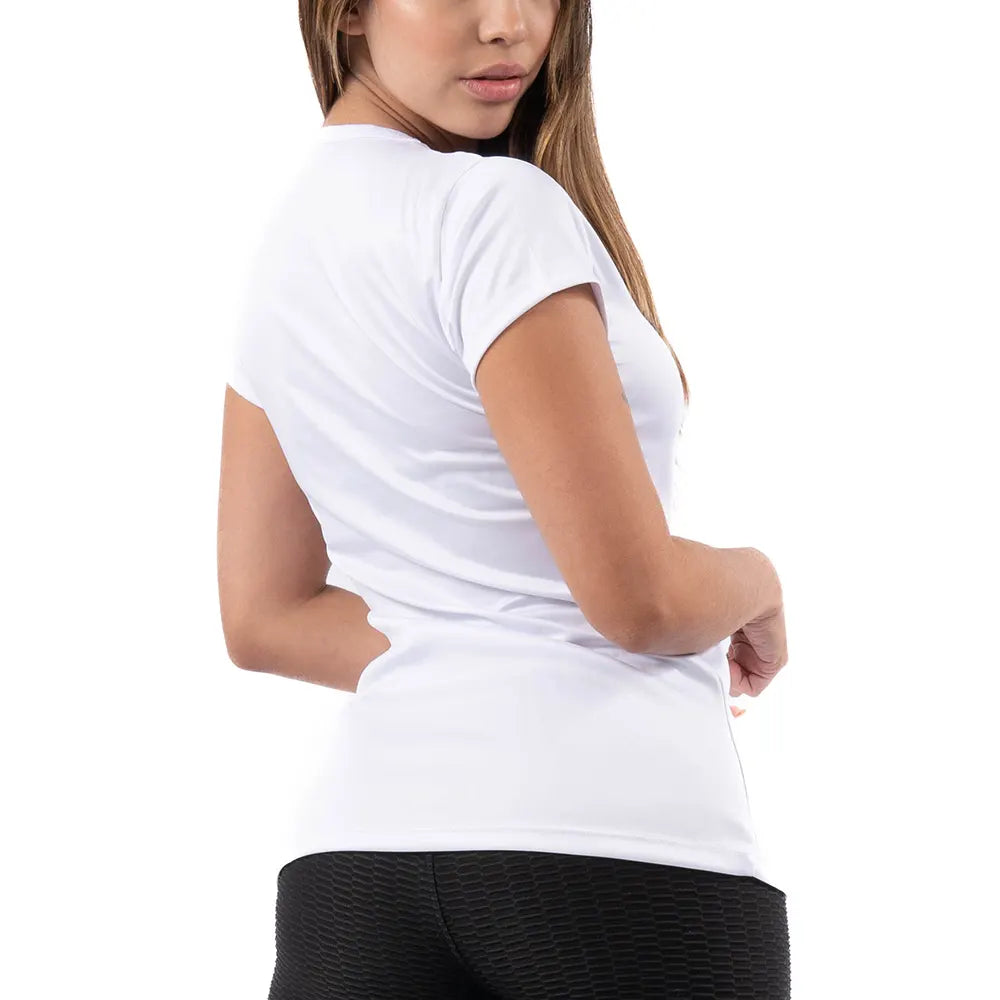 Blusa manga corta Unicolor