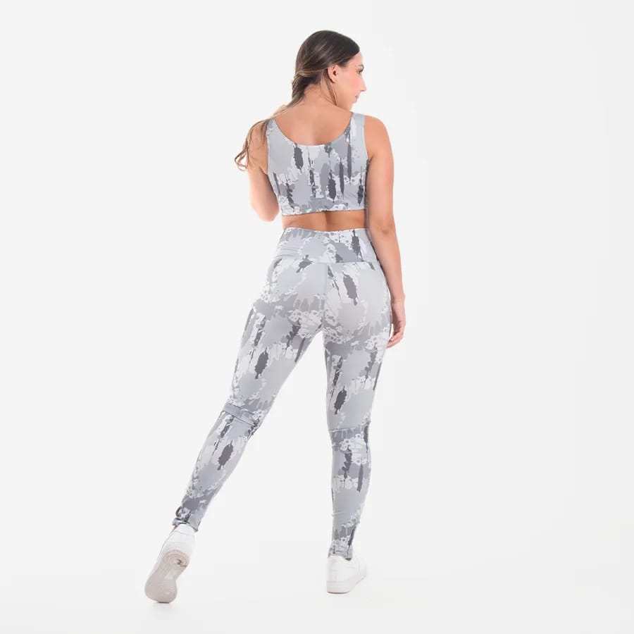 Conjunto deportivo Sublimado Gris
