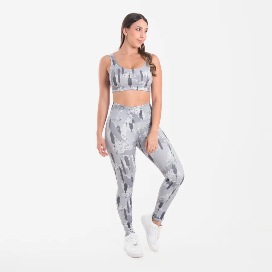 Conjunto deportivo Sublimado Gris