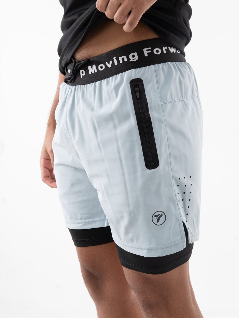 Pantaloneta Deportiva Running Unicolor