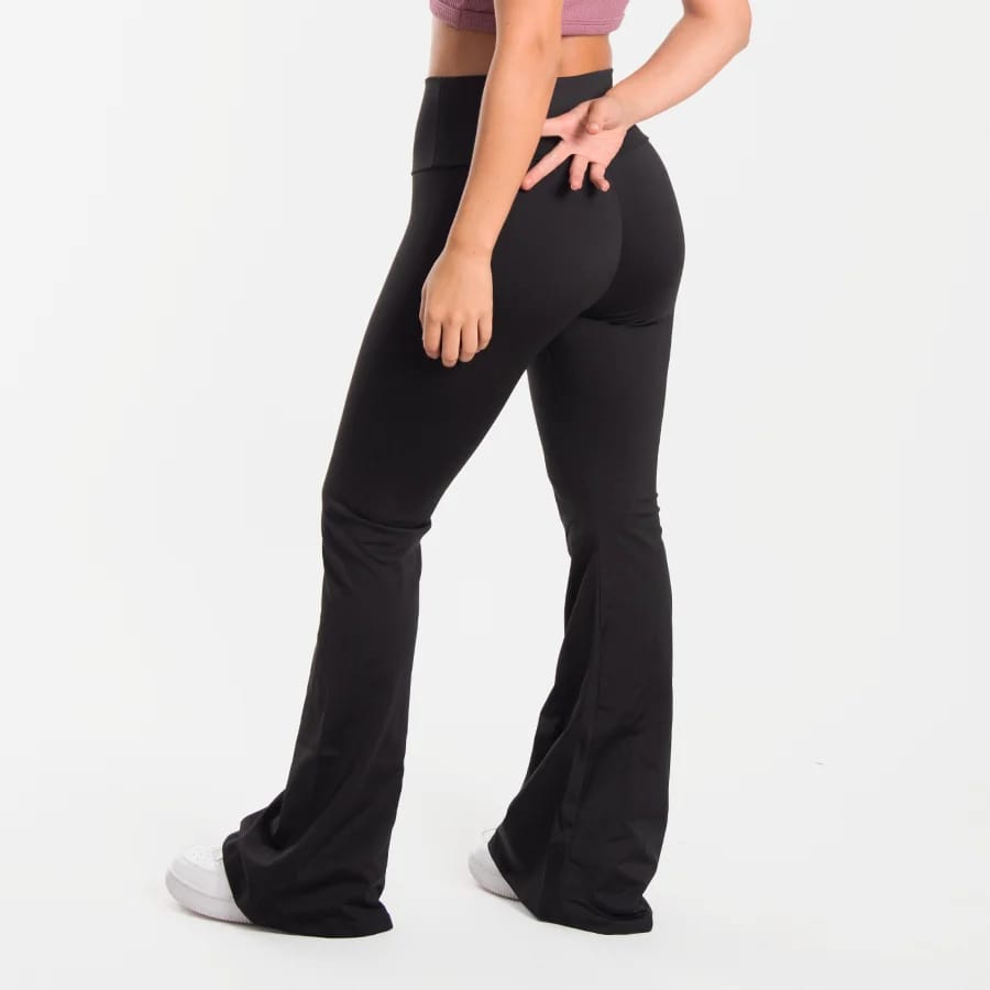 Leggin Negro Bota Campana