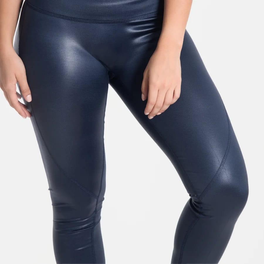 Conjunto deportivo Efecto Satinado Azul